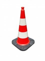 Verkeerskegel 750 mm BASt reflecterend RA2