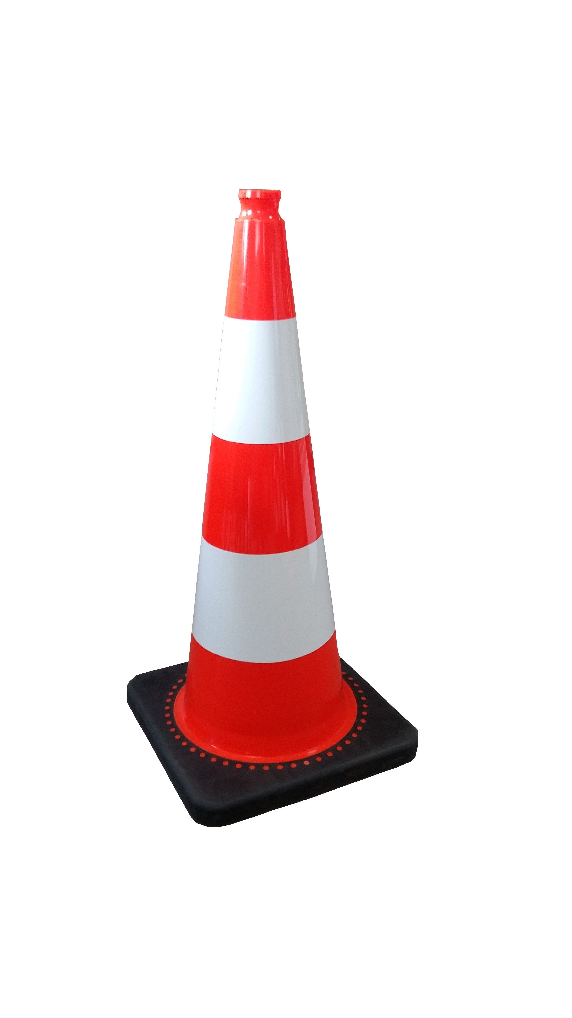 Verkeerskegel 750 mm PVC met zware voet