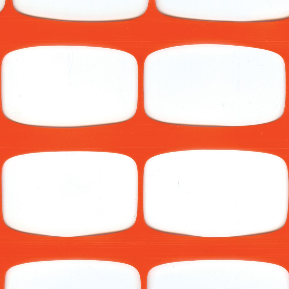 Veiligheidsnet oranje HDPE 100 cm x 50 m – Werfafzetting